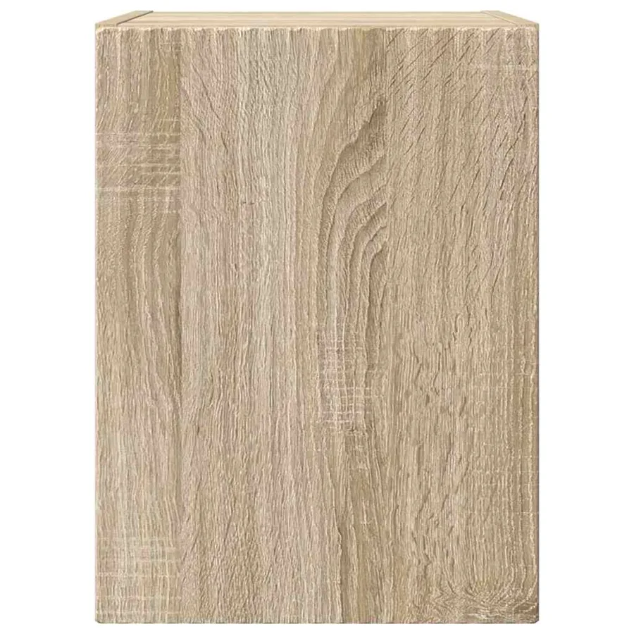 Meuble TV mural 2 pcs Sonoma 30 x 31 x 40 cm Bois d'ingénierie - 7