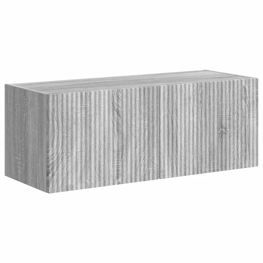Ensemble meuble TV 6 pcs Gris Sonoma Bois d'ingénierie - 5