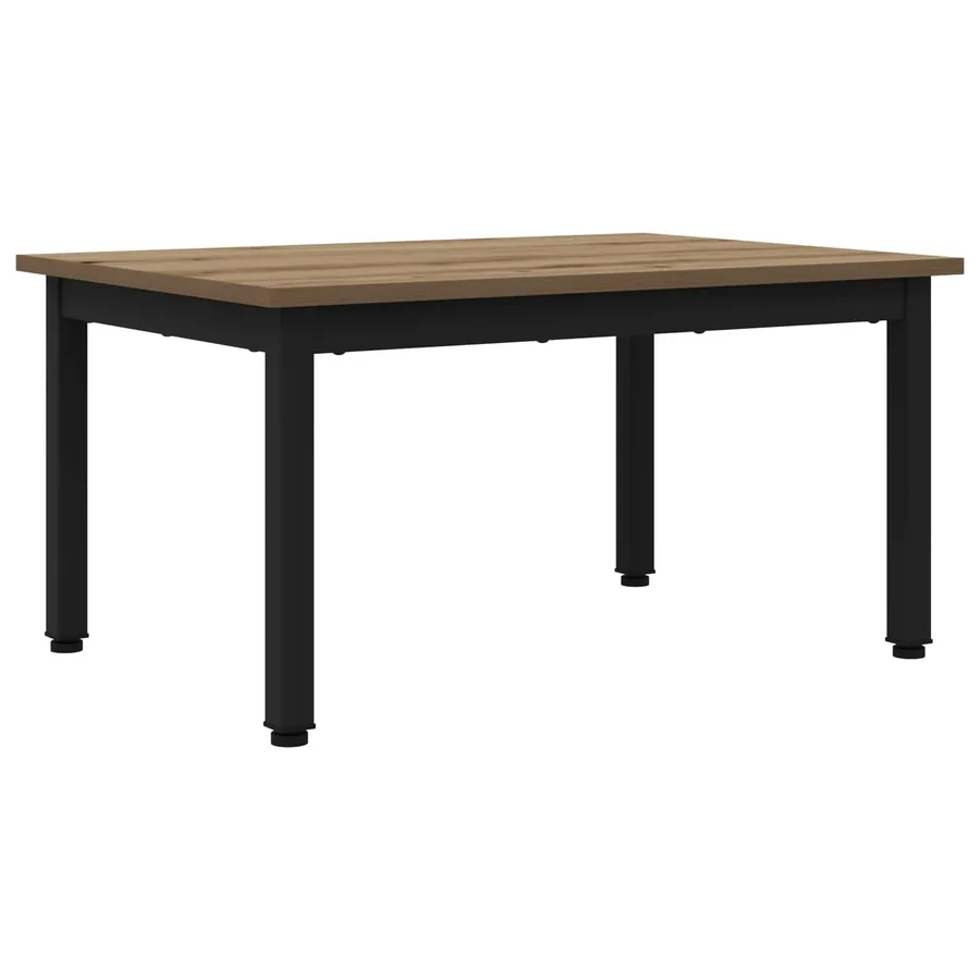 Table basse Chêne artisan 70 x 50 x 36 cm Bois d'ingénierie - 2