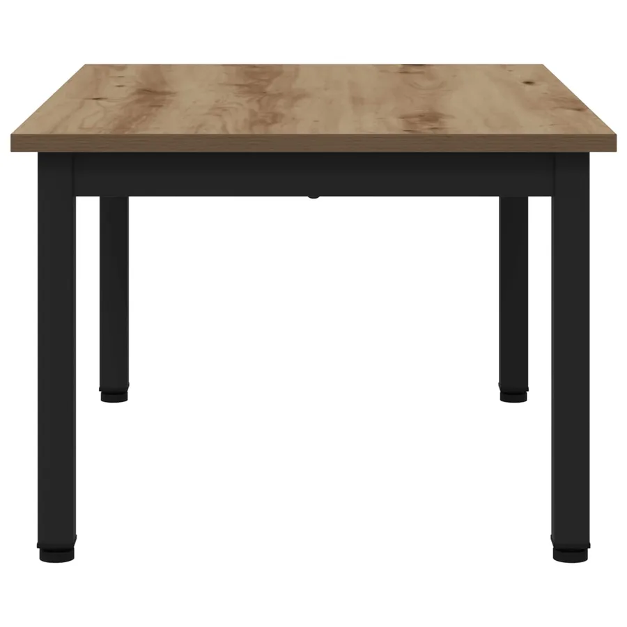Table basse Chêne artisan 70 x 50 x 36 cm Bois d'ingénierie - 6