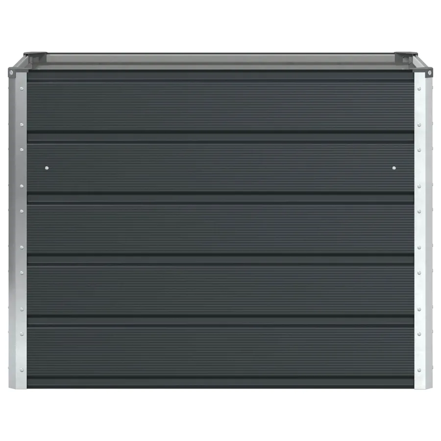 Jardinière Anthracite 100 x 50 x 75 cm Acier galvanisé - 4