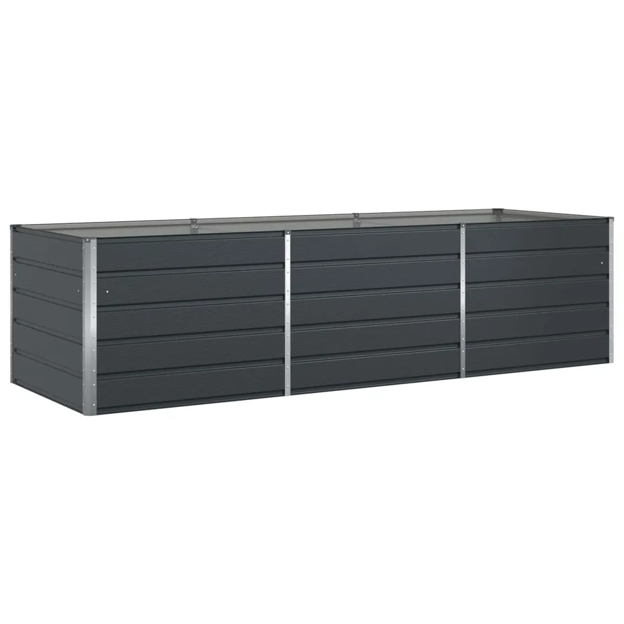 Jardinière Anthracite 290 x 100 x 75 cm Acier galvanisé - 2