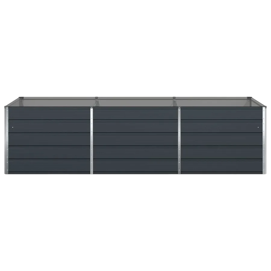 Jardinière Anthracite 290 x 100 x 75 cm Acier galvanisé - 5