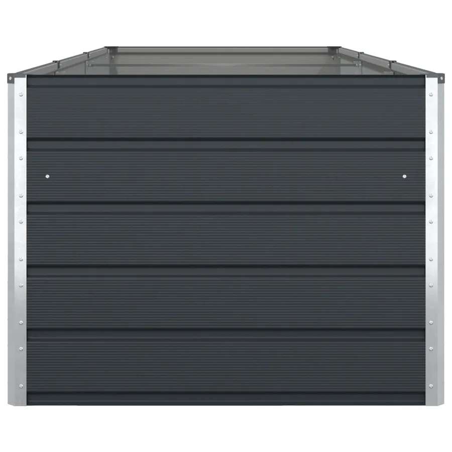 Jardinière Anthracite 290 x 100 x 75 cm Acier galvanisé - 6