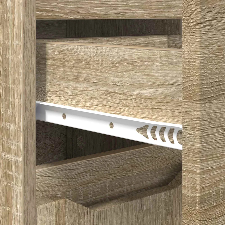 Cabinet de salle de bain Chêne Sonoma 30,5 x 30 x 101 cm - 10