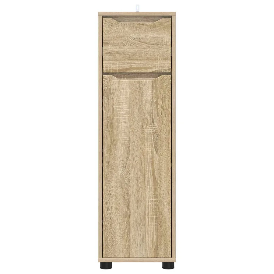 Cabinet de salle de bain Chêne Sonoma 30,5 x 30 x 101 cm - 6