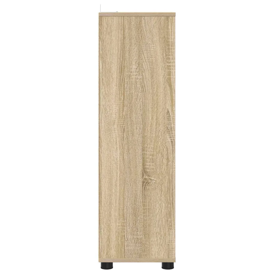 Cabinet de salle de bain Chêne Sonoma 30,5 x 30 x 101 cm - 7