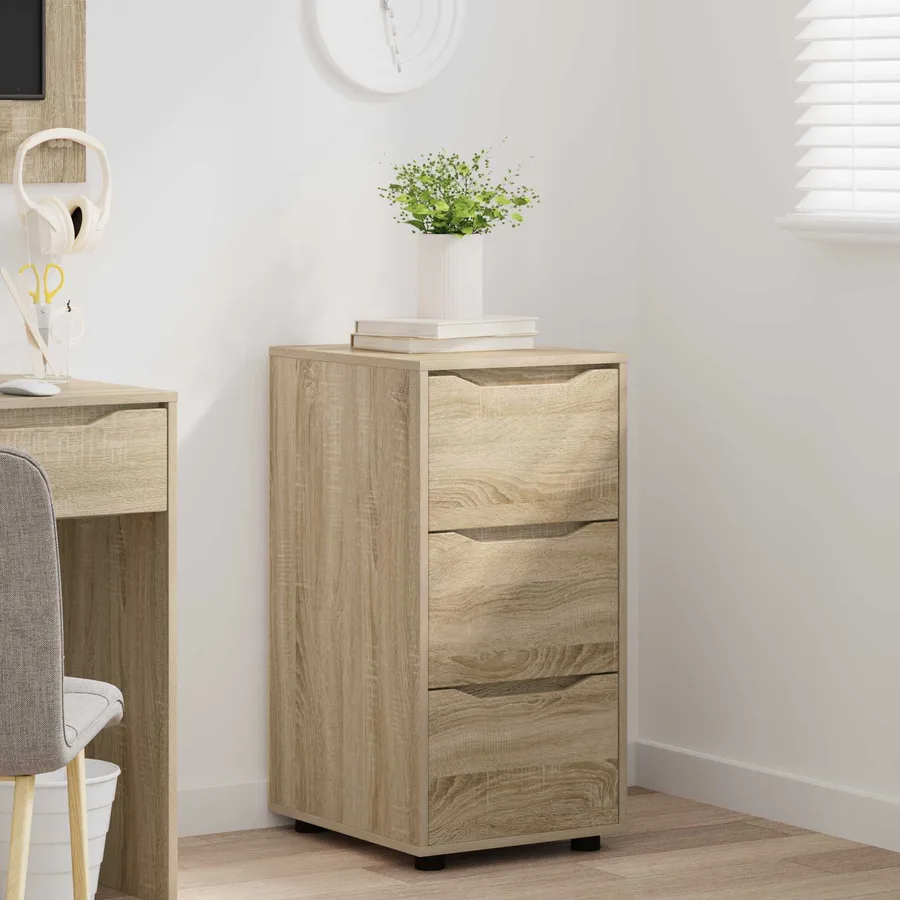 Armoire de rangement Chêne Sonoma 40 x 48 x 81 cm - 4