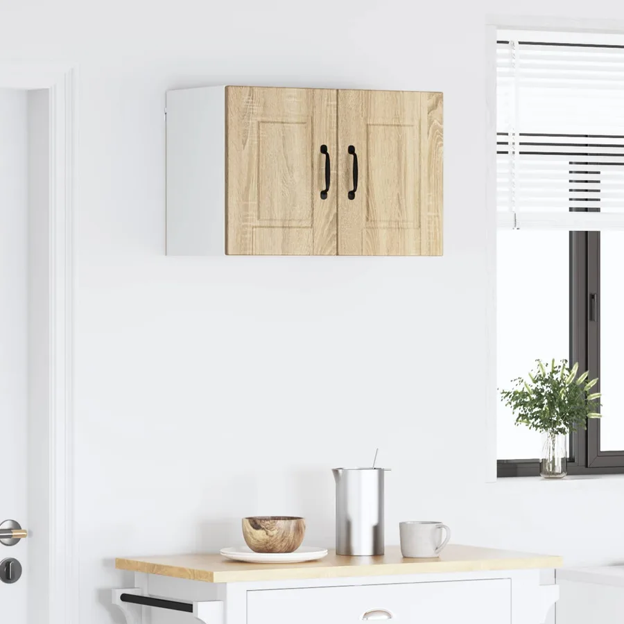 Meuble mural PORTO 2 pcs Chêne Sonoma 30 x 31 x 40 cm - 4