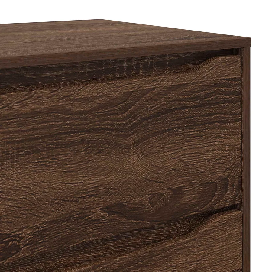 Armoire de rangement Chêne brun 40 x 48 x 81 cm - 12