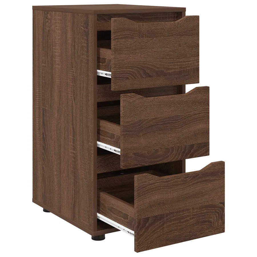 Armoire de rangement Chêne brun 40 x 48 x 81 cm - 7