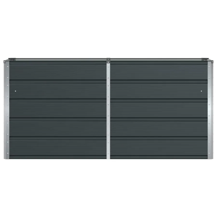 Jardinière Anthracite 160 x 40 x 75 cm Acier - 4