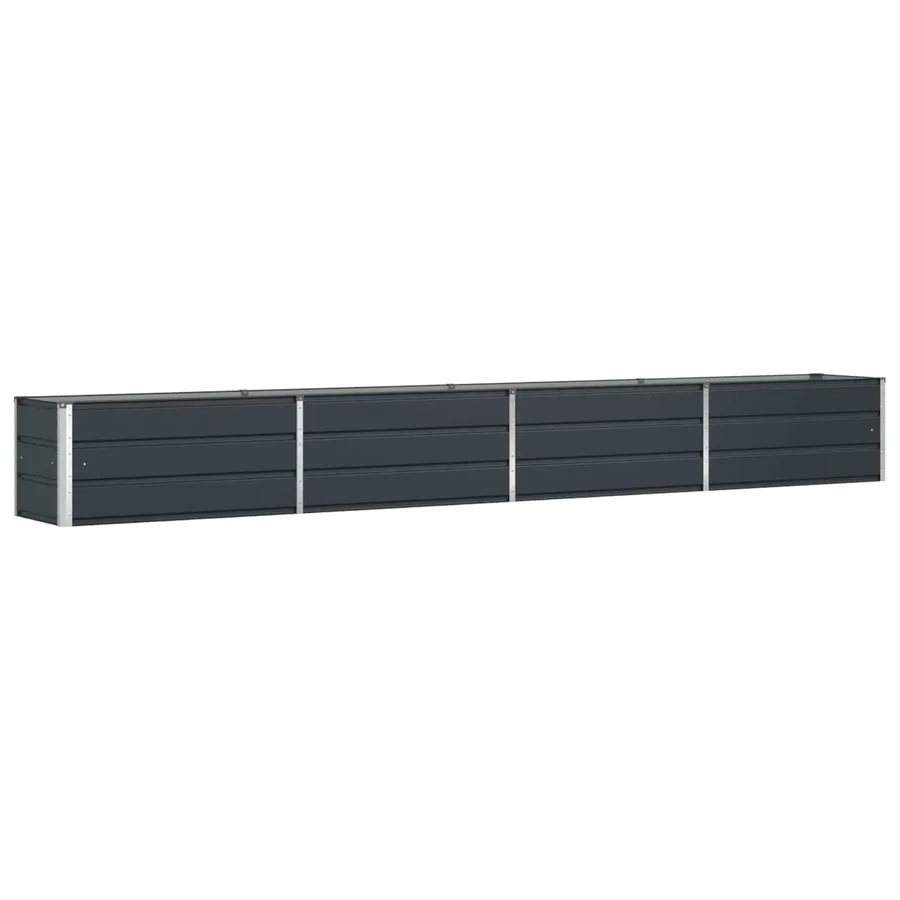 Jardinière Anthracite 385 x 50 x 45 cm Acier galvanisé - 2