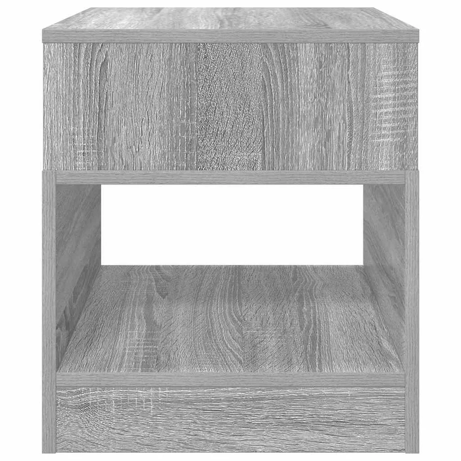Table d'appoint Gris Sonoma 40,5 x 40 x 45 cm Bois d'ingénierie - 5