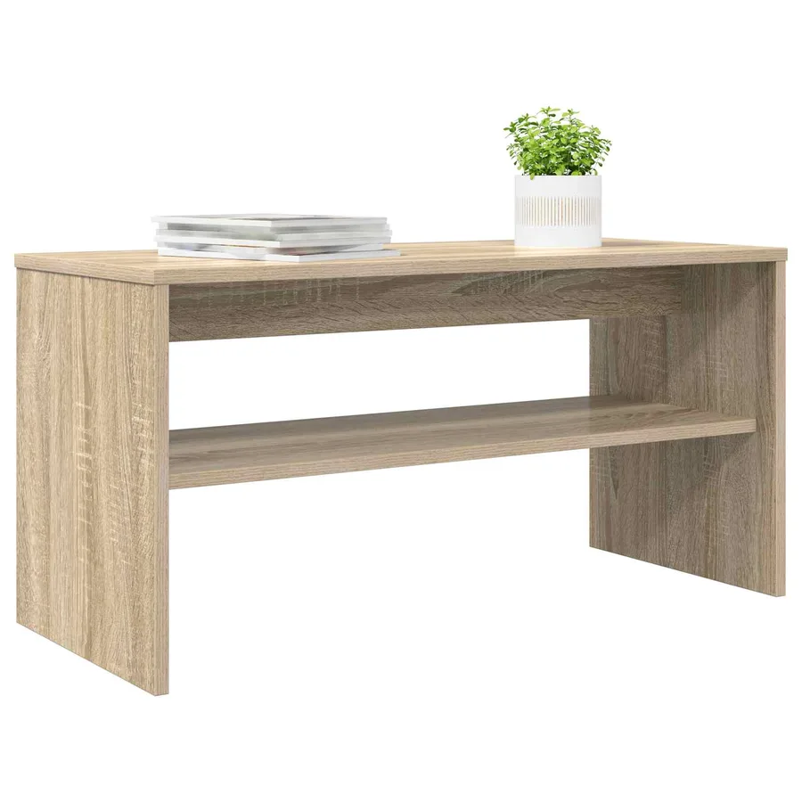 Meuble TV Chêne Sonoma 80 x 35 x 40 cm Bois d'ingénierie - 3