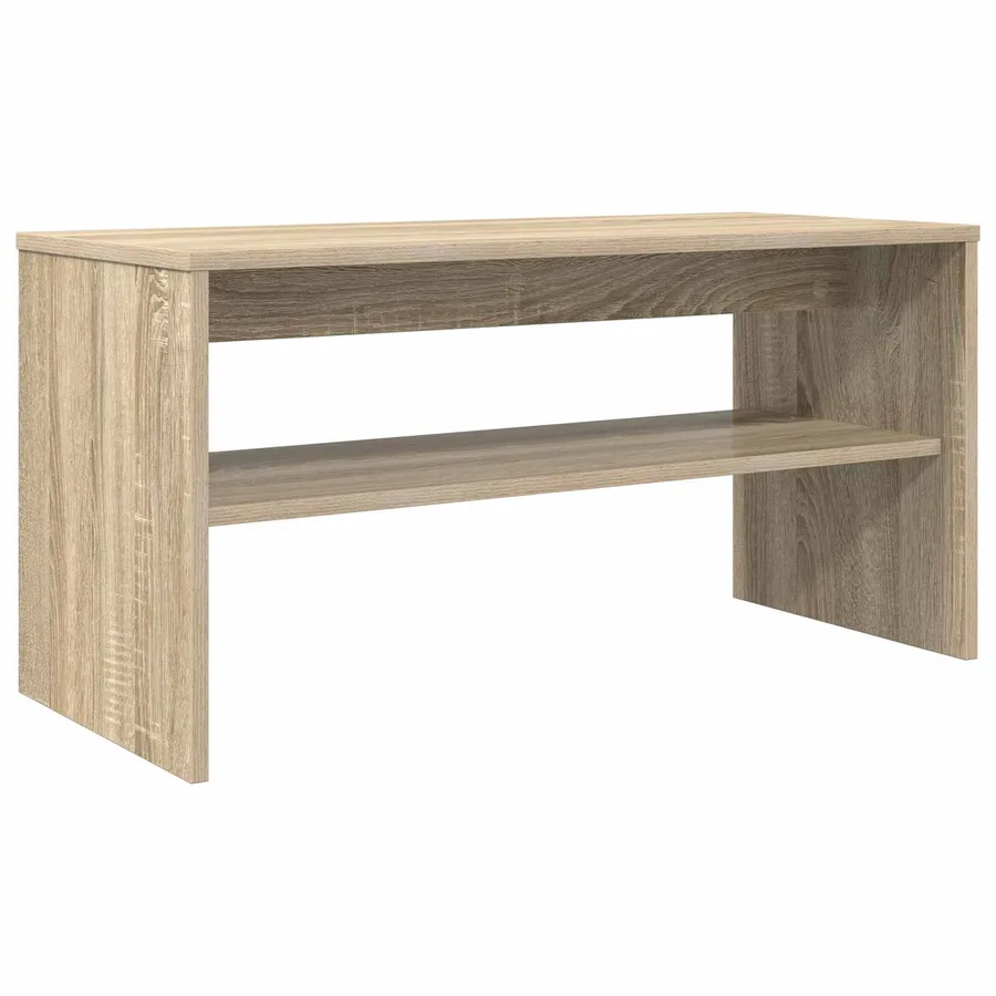 Meuble TV Chêne Sonoma 80 x 35 x 40 cm Bois d'ingénierie - 7