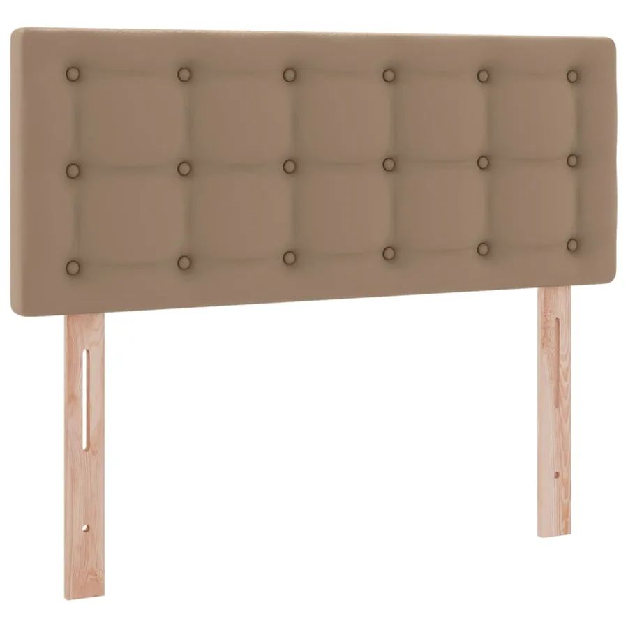 Lit avec rangement et LED avec stockage Cappuccino 120 x 200 cm - 9