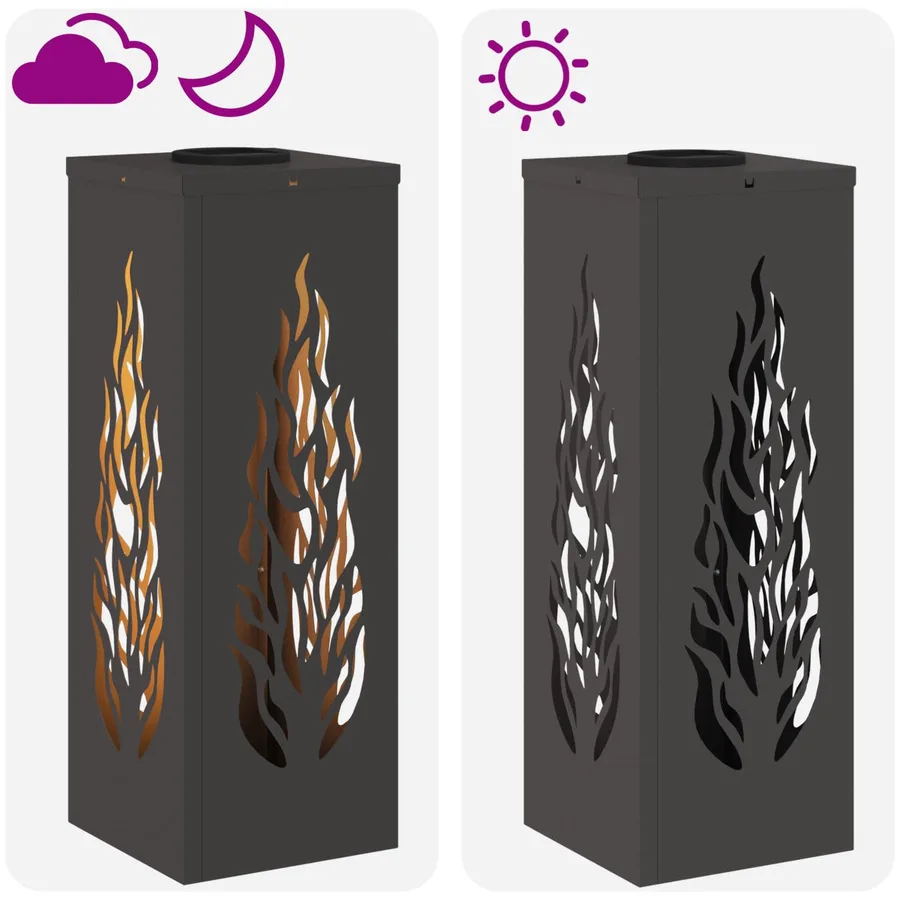 Lumière de chemin LED solaire 2 pcs Blanc chaud 18 x 18 x 50 cm - 13