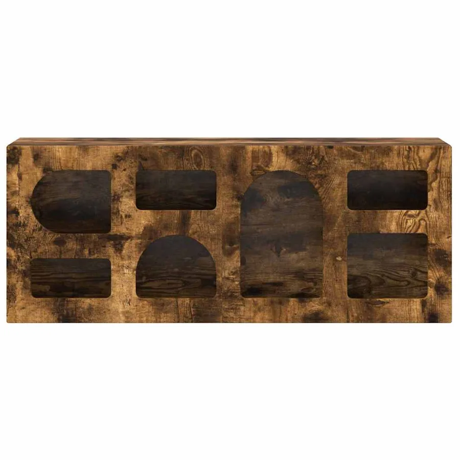 Meuble TV ELST 100 x 35 x 40 cm Chêne fumé Bois d'ingénierie - 5