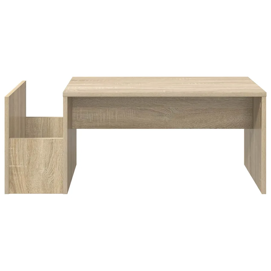 Table basse Chêne Sonoma 90 x 45 x 35 cm Bois d'ingénierie - 5