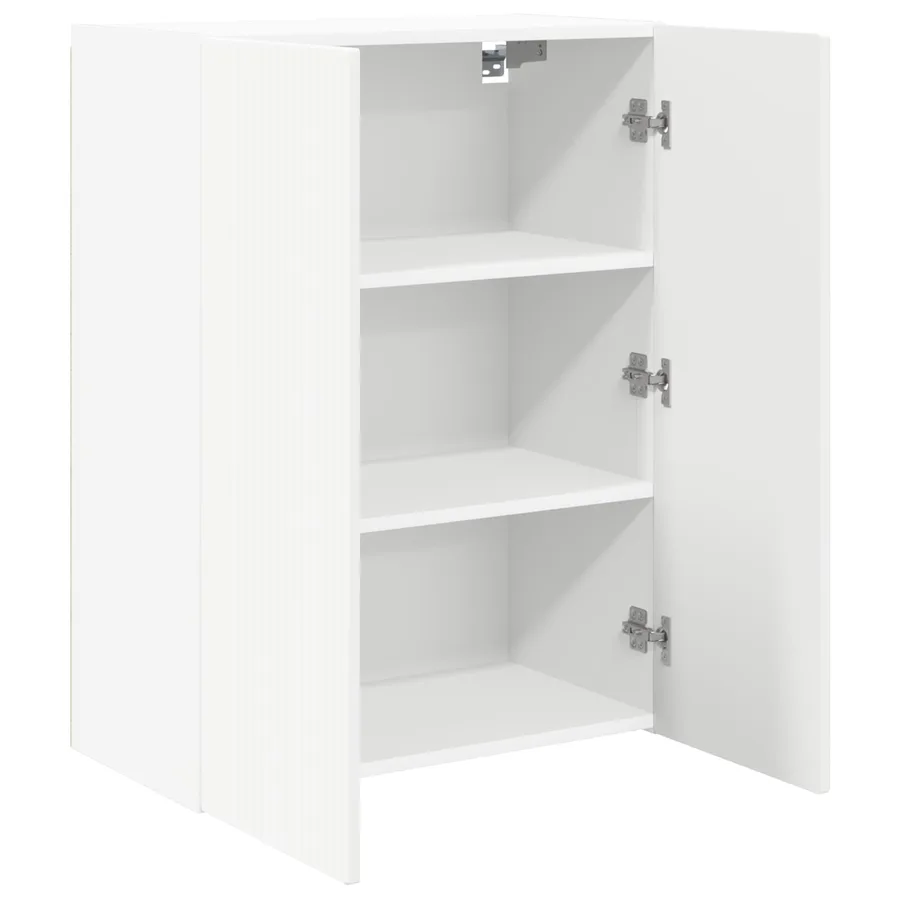 Ensemble de meuble TV mural Montage mural 6 pcs Blanc - 14