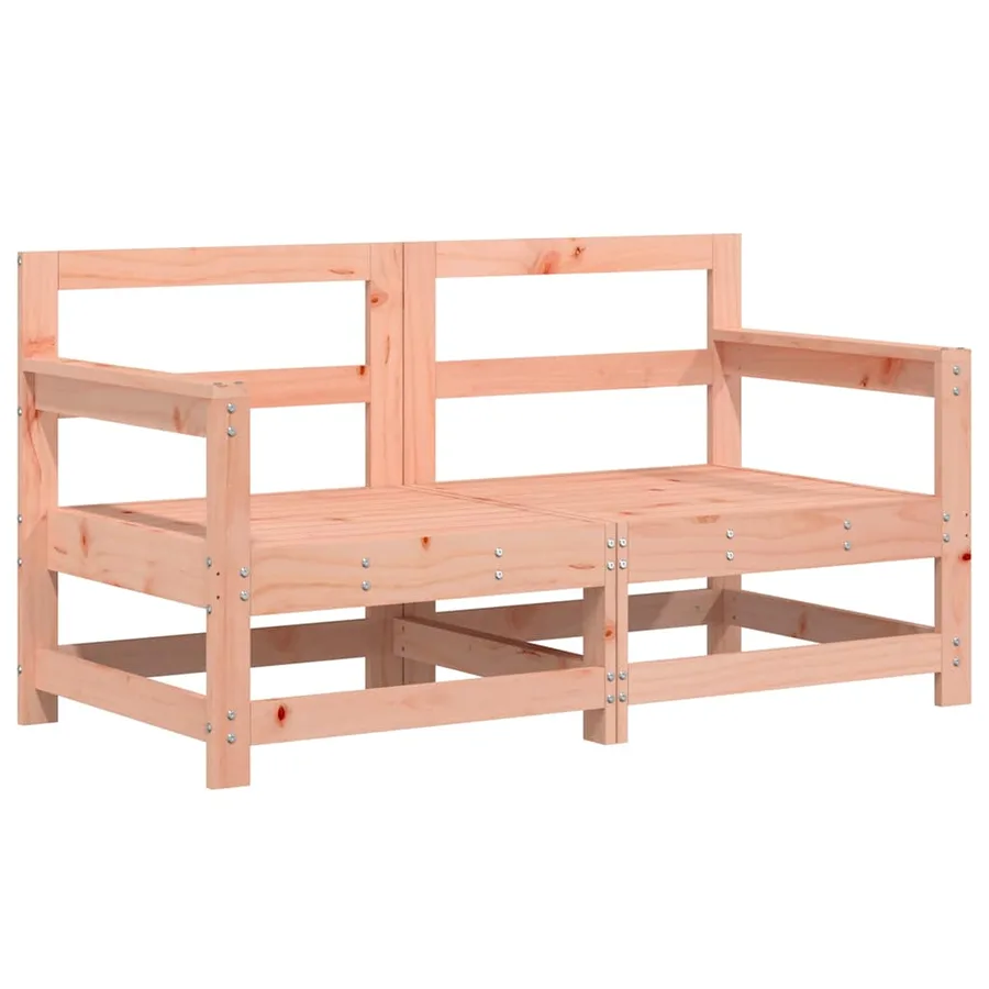 Canapés d'angle de jardin 2 pcs bois massif douglas - 2
