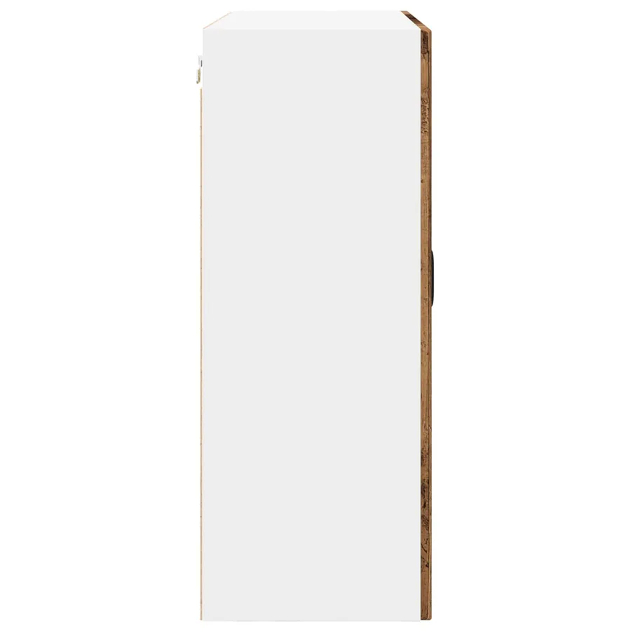 Meuble mural PORTO Bois ancien 80 x 31 x 80 cm - 7