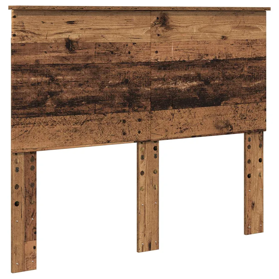Cadre de lit Bois ancien 135 x 190 cm Bois d'ingénierie - 7