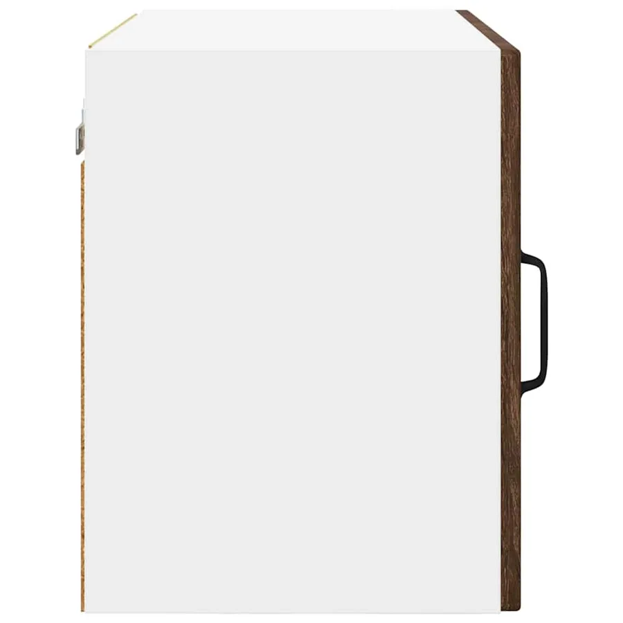 Meuble mural PORTO Chêne brun 50 x 31 x 40 cm Bois d'ingénierie - 7