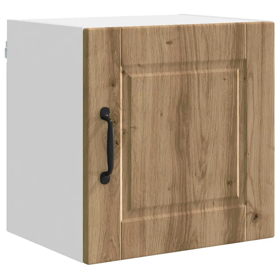 Meuble mural PORTO 2 pcs Chêne artisanal Bois d'ingénierie - 5