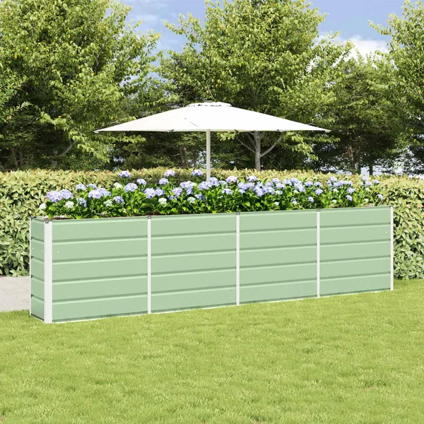 Jardinière Vert 320 x 40 x 75 cm Acier