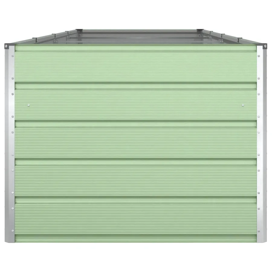 Jardinière Vert pastel 385 x 100 x 75 cm Acier galvanisé - 6