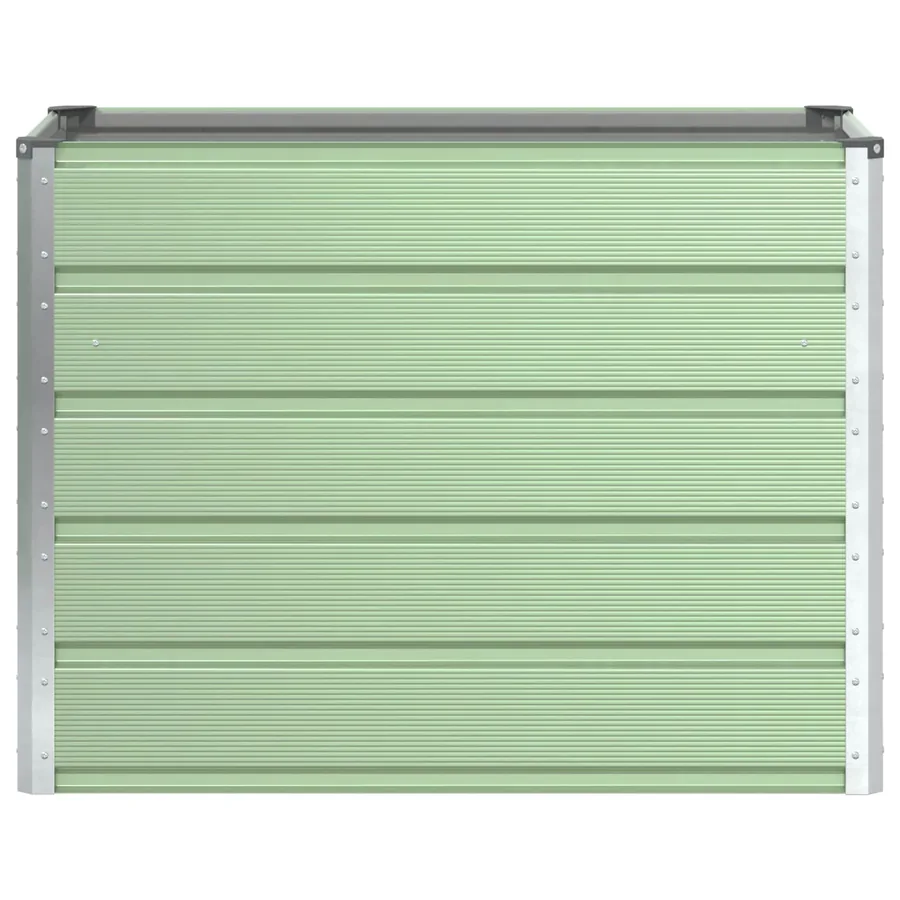 Jardinière Vert pastel 100 x 50 x 77 cm Acier galvanisé - 4