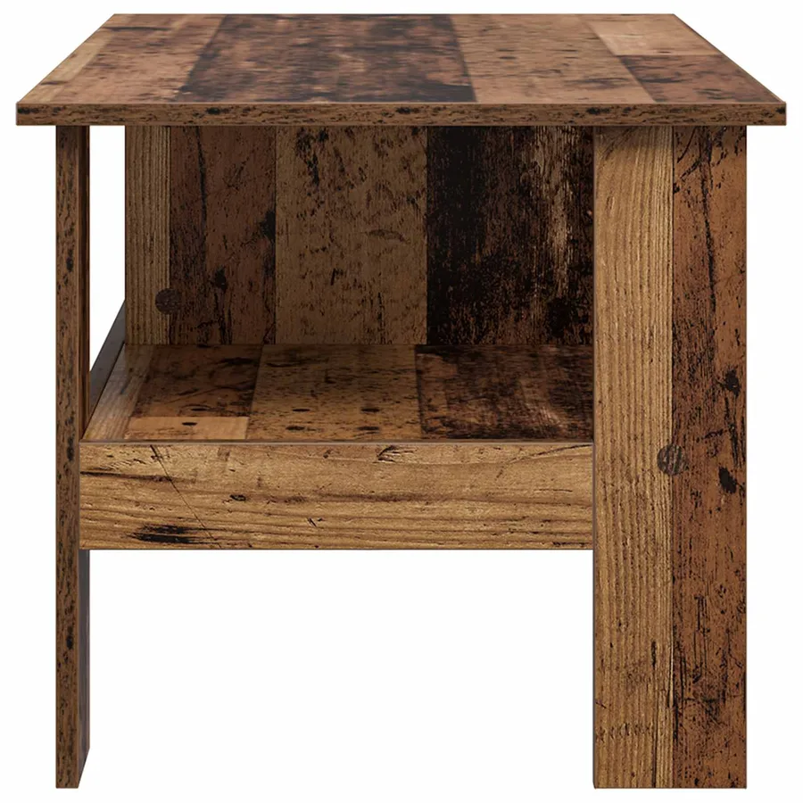 Table basse Bois ancien 90 x 50 x 45 cm Bois d'ingénierie - 6