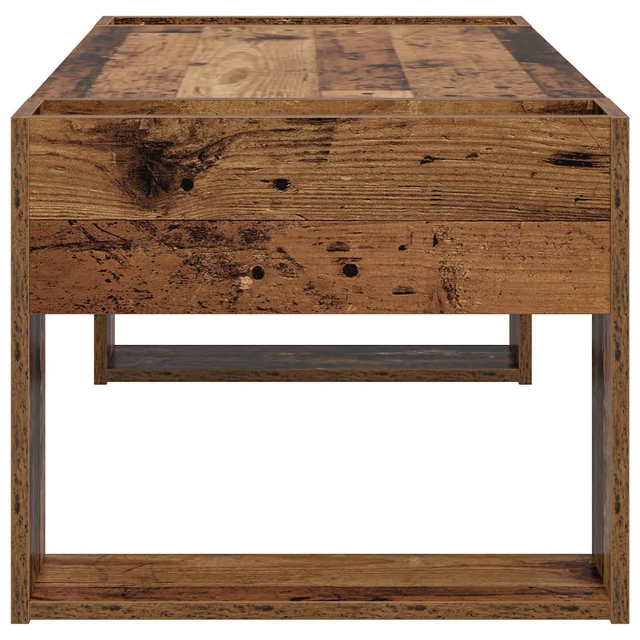 Table basse Bois ancien 110 x 50 x 41 cm Bois d'ingénierie - 6