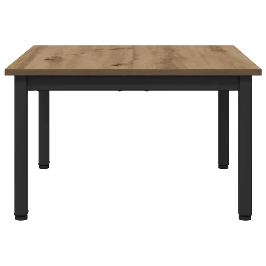 Table basse Chêne artisan 60 x 60 x 36 cm Bois d'ingénierie - 6