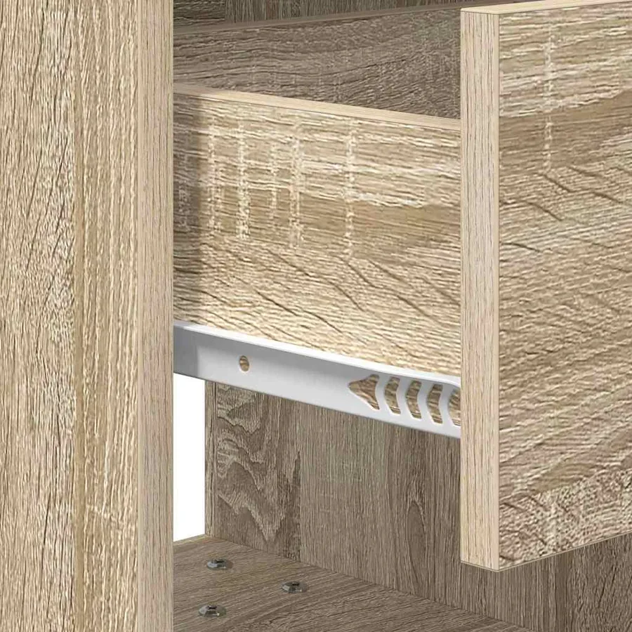 Table de chevet 2 pcs Chêne Sonoma 40,5 x 40 x 48 cm - 12