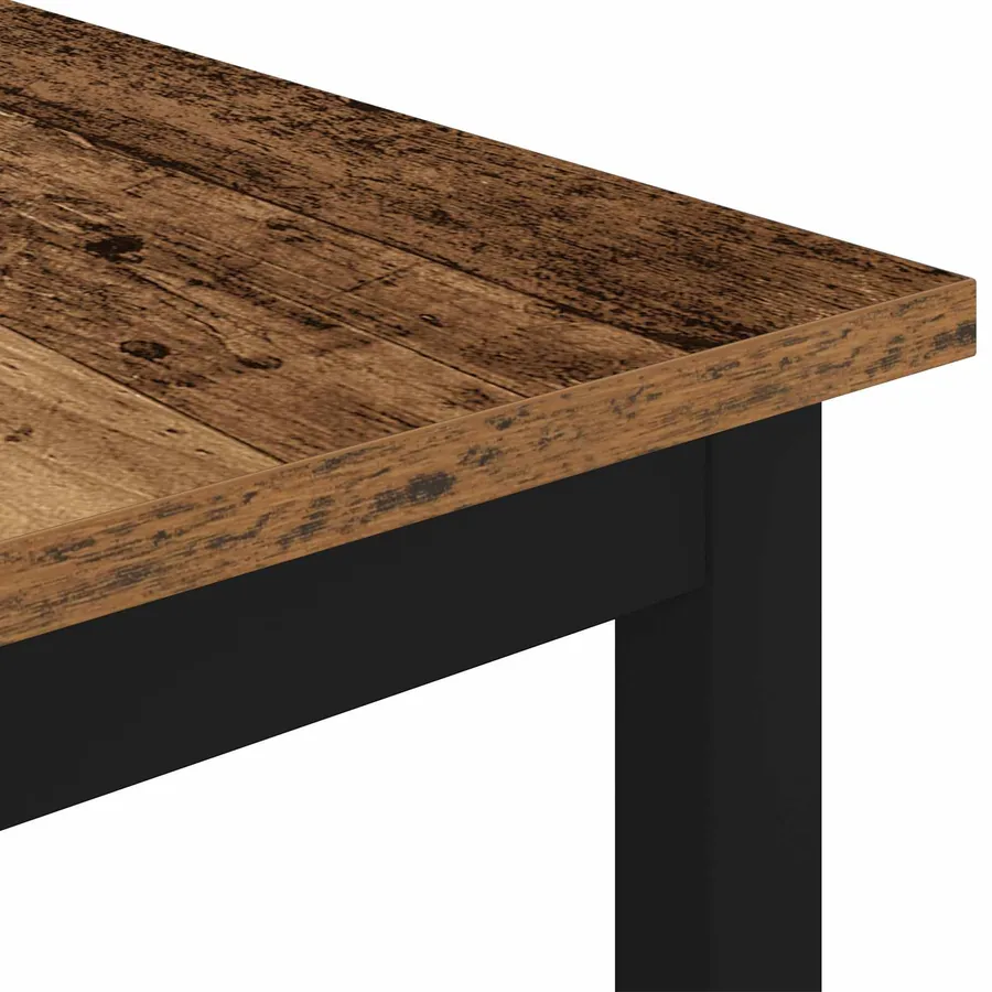 Table basse Bois ancien 60 x 30 x 36 cm Bois d'ingénierie - 7