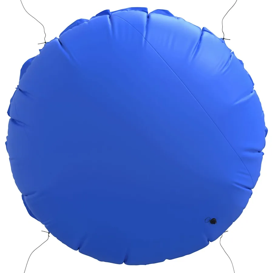 Coussin de piscine d'hiver Bleu Ø 220 x 140 cm PVC - 6