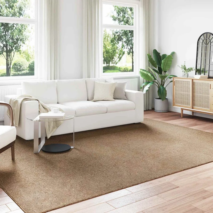 Tapis de surface AGIRA Naturel 280 x 200 cm Polyester