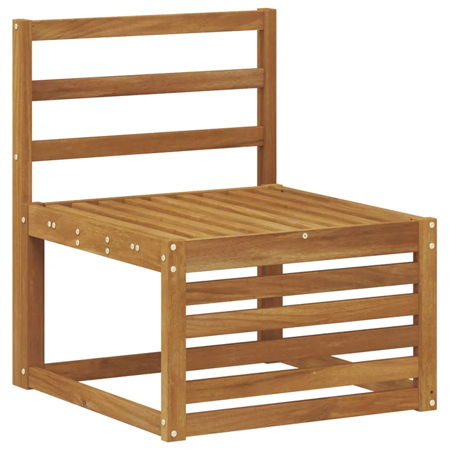 Ensemble de canapés d'extérieur 5 pcs Naturel - 3
