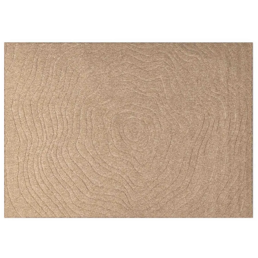 Tapis de surface Moiré AGIRA Naturel 280 x 200 cm Polyester - 2