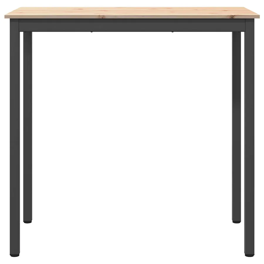 Table de bar Naturel 110 x 55 x 105 cm Bois de pin massif - 5