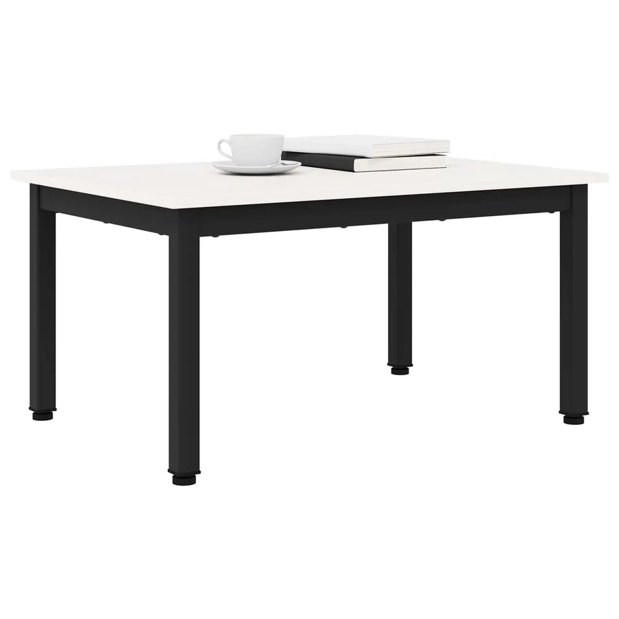Table basse Blanc 70 x 50 x 36 cm Bois de pin massif - 3