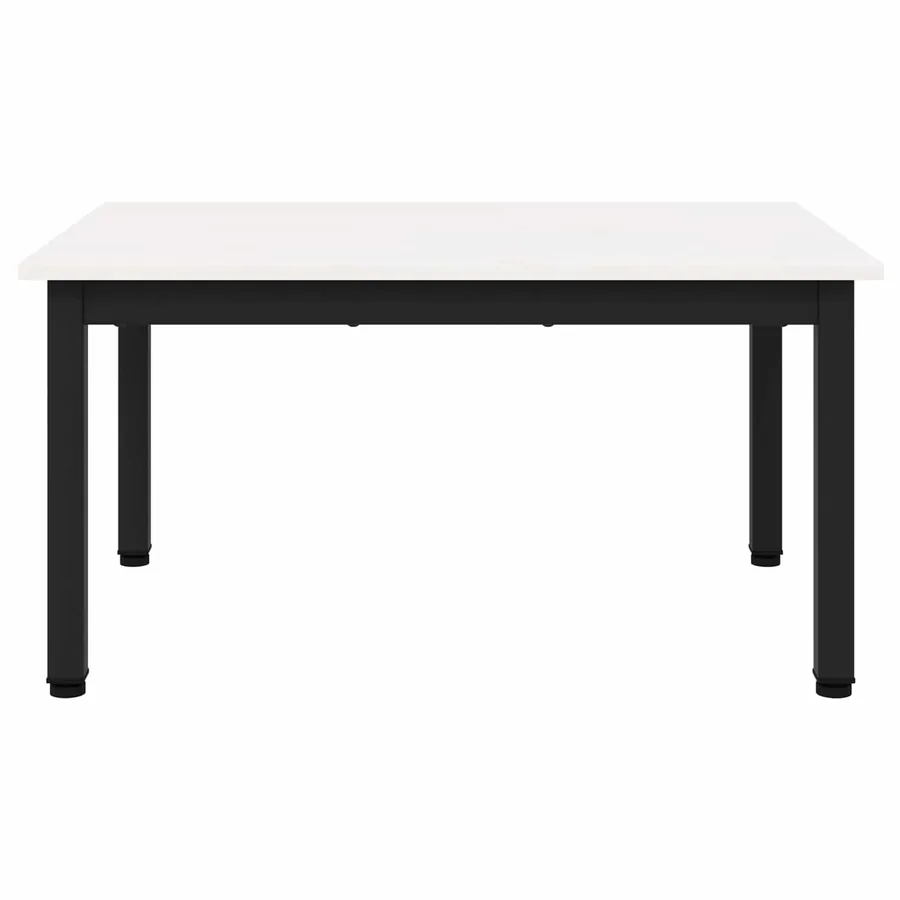 Table basse Blanc 70 x 50 x 36 cm Bois de pin massif - 5