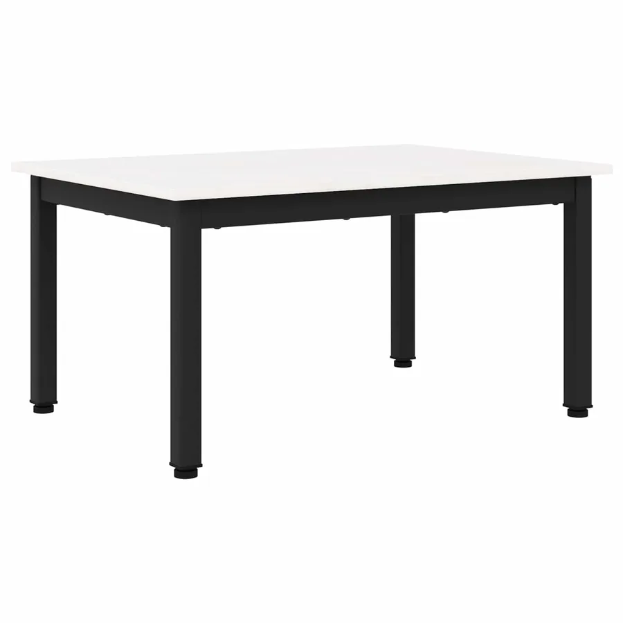 Table basse Blanc 70 x 50 x 36 cm Bois de pin massif - 7