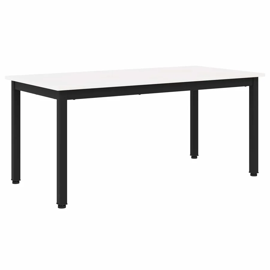 Table basse Blanc 100 x 50 x 45 cm Bois de pin massif - 7