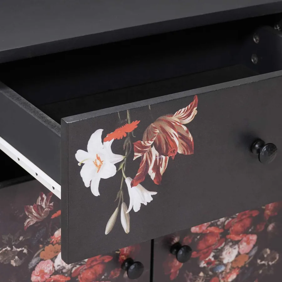 Table de chevet avec tiroir Multicolore 50 x 33 x 60 cm - 7