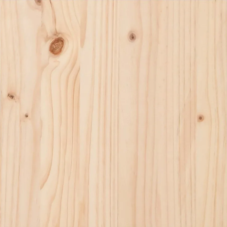 Table basse Naturel 40 x 40 x 36 cm Bois de pin massif - 10