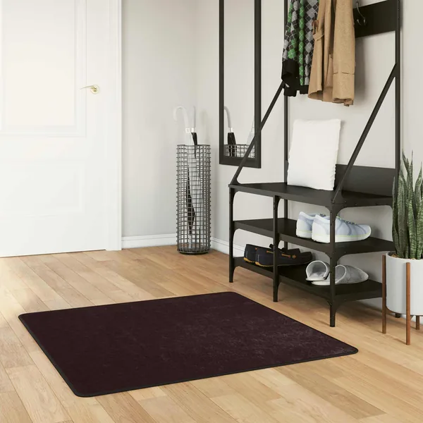 Coureur de Tapis MARSA Anthracite 100 x 100 cm Polyester et PVC